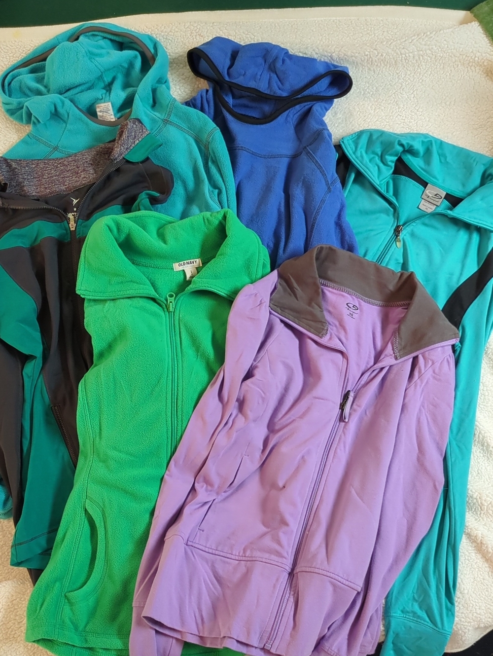 Athleisure Wear Mixed Lot Jackets And Hoodies